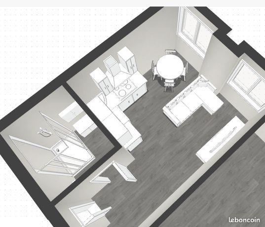 Appartement à vendre, 50m², Saint-Etienne