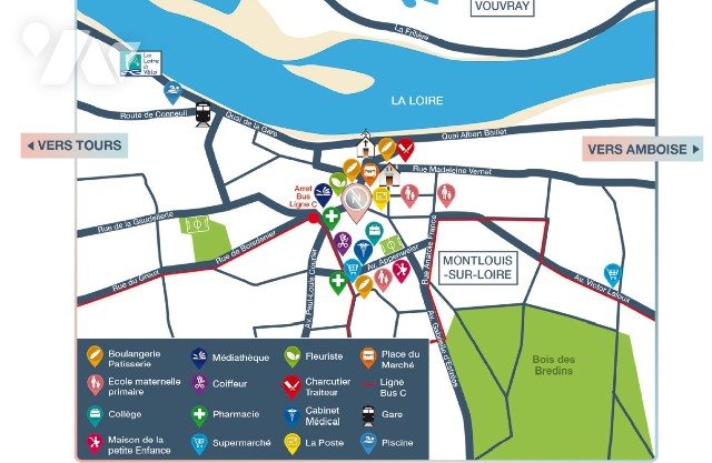 Appartement à vendre, 58m², Montlouis-sur-Loire