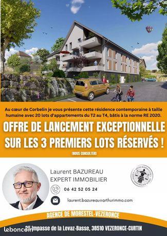 Appartement à vendre, 65m², Corbelin