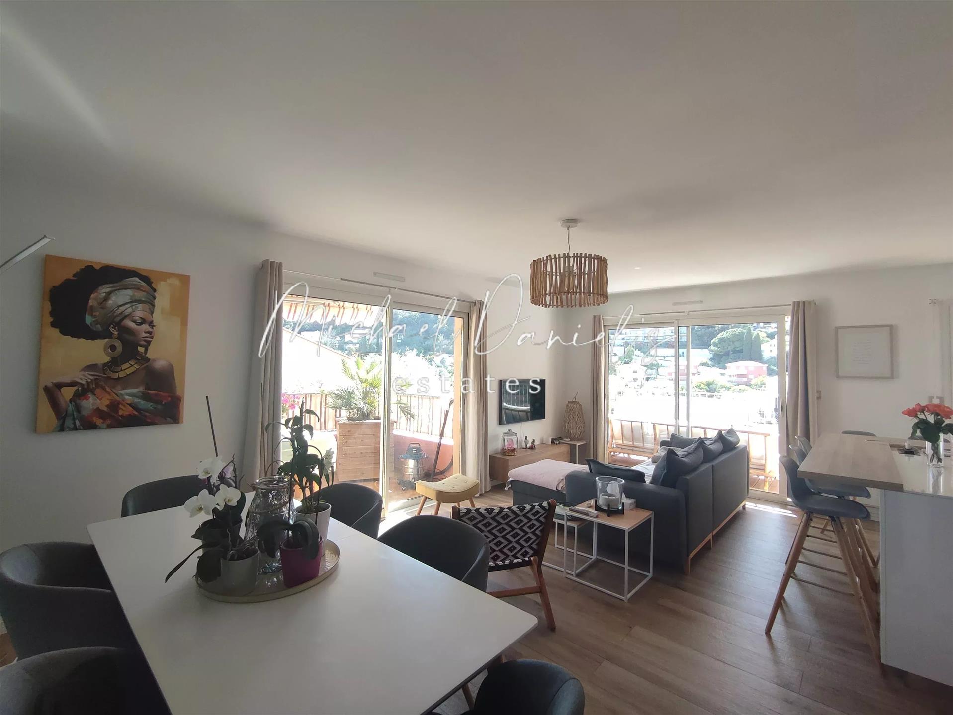 Four-room apartment in Menton