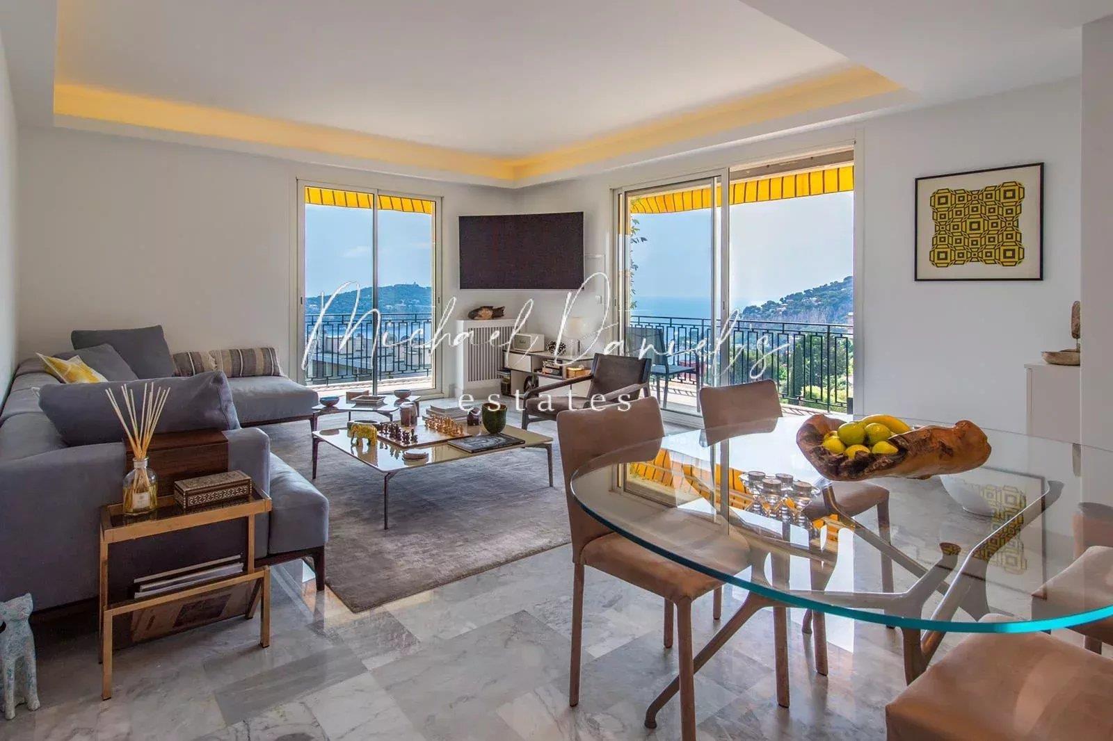 Splendid apartment with a sea view and on St Jean Cap Ferrat
