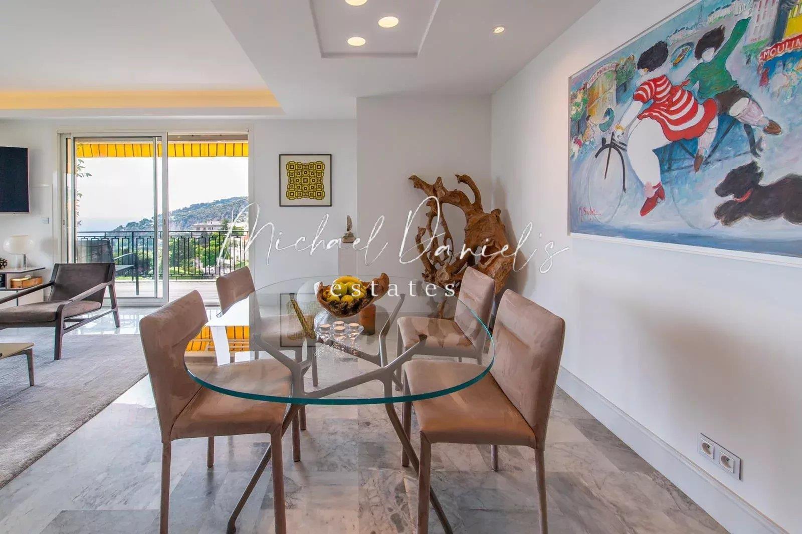 Splendid apartment with a sea view and on St Jean Cap Ferrat