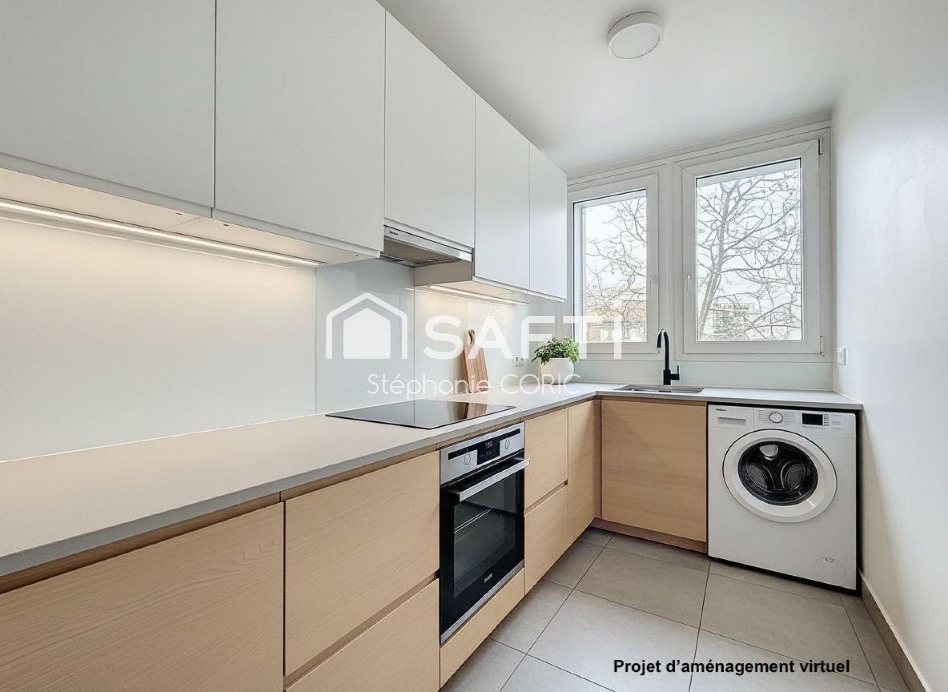 Appartement à vendre, 60m², Boulogne-Billancourt