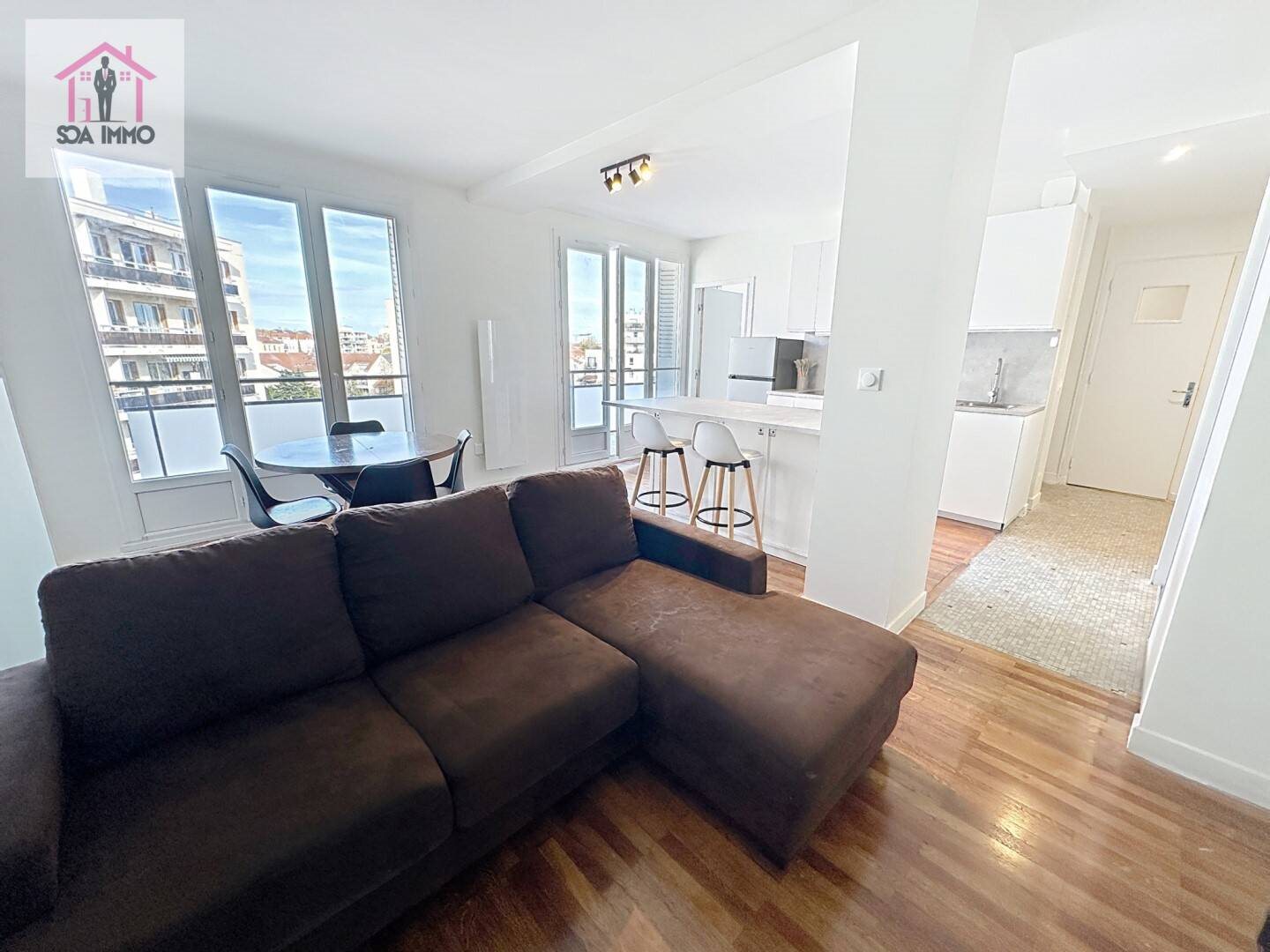 Appartement à louer, 55m², Lyon 3ème