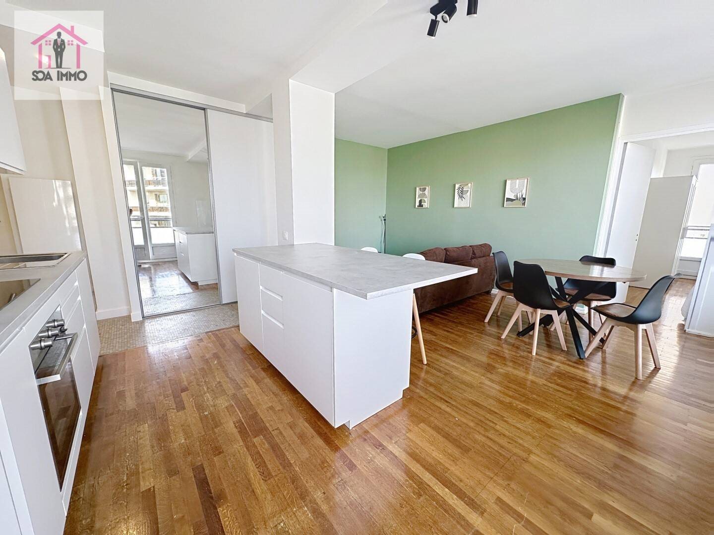 Appartement à louer, 55m², Lyon 3ème