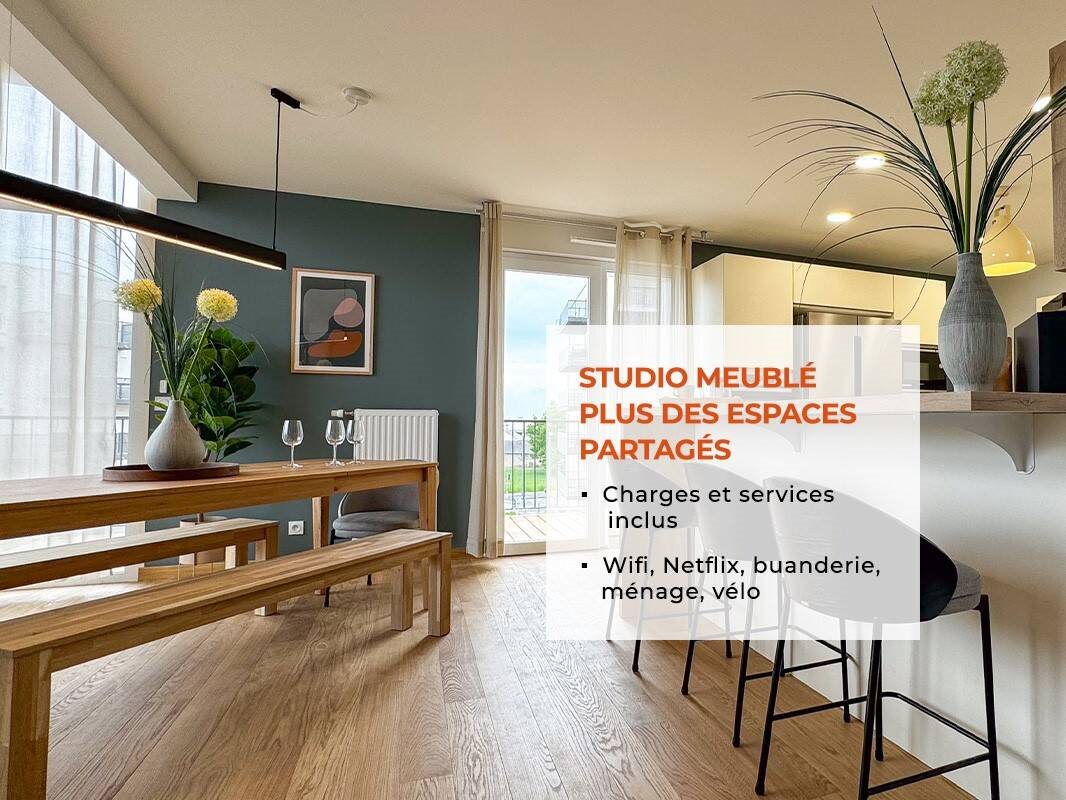 Appartement à louer, 17m², Angers
