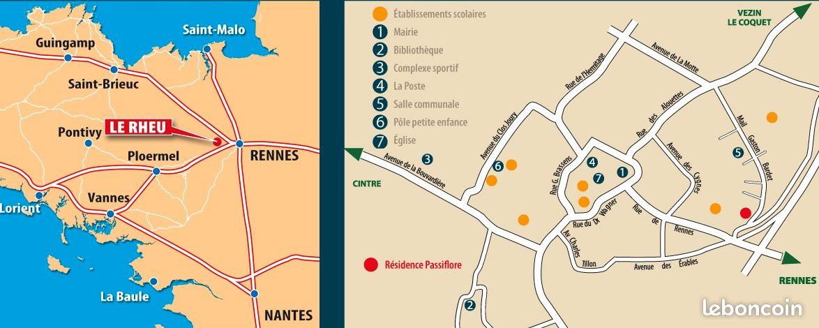 Appartement à louer, 46m², Le Rheu