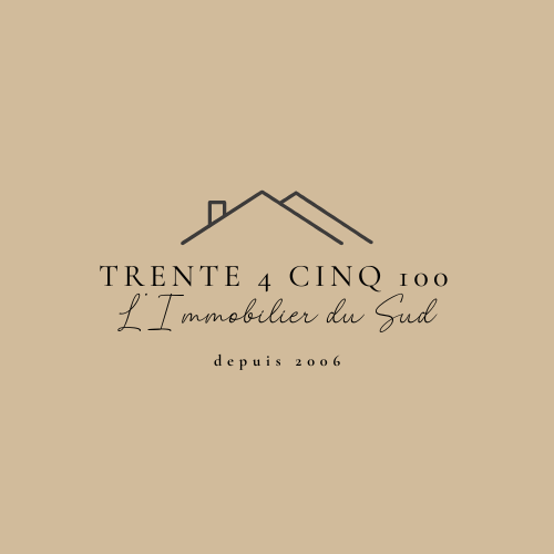 company logo : Trente 4 Cinq 100, L'Immobilier du Sud